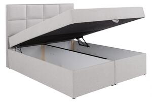 Boxspringová postel 120x200 INGA - béžová 2