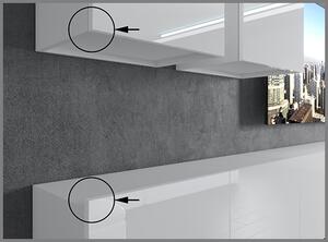 Obývací stěna IMPERIAL I 300 dub sonoma / bílá lesk