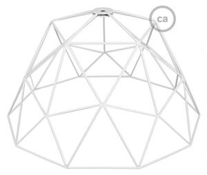 Creative cables Kovový stínidlový rám Dome XL s objímkou E27 Barva komponentu: Černá