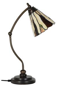 Stolní lampa Tiffany Vallois – 27x51 cm