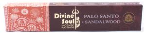 Palo santo a Santalové dřevo - vonné tyčinky - Divine Soul
