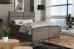 Elegantní postel 160x200 ZINA - hnědá 1