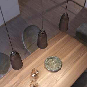 Creative cables Keramické stínidlo ve tvaru lahve z kolekcie Materia Barva komponentu: Krémová