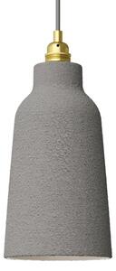Creative cables Keramické stínidlo ve tvaru lahve z kolekcie Materia Barva komponentu: Tabulová černá