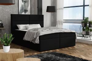 Elegantní postel 160x200 ZINA - černá