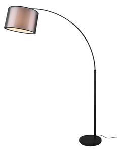 Oblouková stojací lampa Burton s dvojitým stínidlem