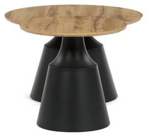 Set dvou konferenčních stolků CT-F4150 ART dub artisan / černý