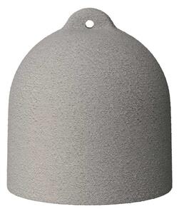 Creative cables Keramické stínidlo zvon M pro závěsné lampy Barva komponentu: Rezavý efekt