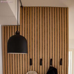 Creative cables Keramické stínidlo zvon M pro závěsné lampy Barva komponentu: Tabulová černá