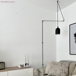 Creative cables Keramické stínidlo Mini zvon pro závěsné lampy Barva komponentu: Betonový efekt