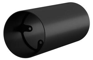 Creative cables Tub-E14, válcové bodové stínidlo s E14 objímkou s kroužky Barva komponentu: Černá