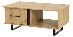 Konferenční stolek Filippa F8 (dub artisan + černá). 1043095