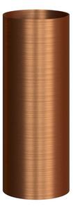 Creative cables Tub-E14, válcové bodové stínidlo s E14 objímkou s kroužky Barva komponentu: Matná měď