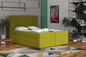 Americká postel 120x200 CARA - zelená