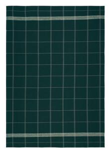 Zelená kuchyňská utěrka z bavlny Södahl Geometric, 50 x 70 cm