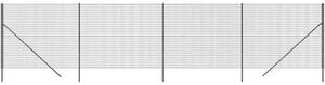 Štítek drátu - Zahradní plot - Bezpečný plot - Ozdobená ocel - 18x10 m - Anthracite