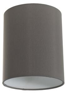 Creative cables Válcové plátěnné stínidlo pro objímku E27 Barva komponentu: Lesklý bílý len