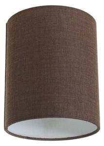 Creative cables Válcové plátěnné stínidlo pro objímku E27 Barva komponentu: Brown camelot