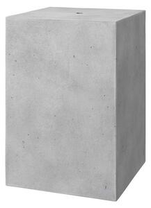 Creative cables Betonové stínidlo Cube pro závěsné lampy s kabelovou svorkou a objímkou E27 Barva komponentu: Světlý beton