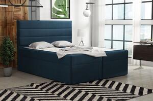 Boxspringová postel 160x200 INGA - modrá 5