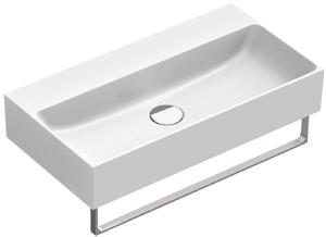 Catalano Verso umyvadlo 65x35 cm obdélníkový klasický-na pult bílá lesk 0220650001