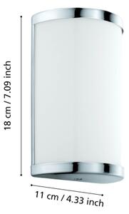 Eglo 95773 - LED nástěnné svítidlo CUPELLA 2xLED/4,5W/230V