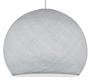 Creative cables Stínidlo tvaru kupole z polyesterového vlákna - 100% vyrobené ručně Barva komponentu: Olivově Zelená, Velikost ⌀: S - 31cm