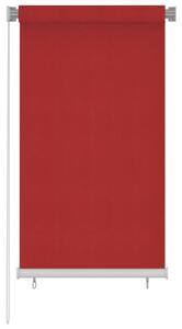 Venkovní roleta 80 x 140 cm červená HDPE