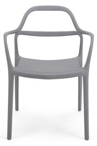Sada 2 šedých jídelních židlí Bonami Selection Dali Chaur