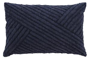 Modrý bavlněný polštář Södahl Amanda, 40 x 60 cm