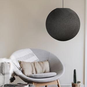 Creative cables Stínidlo koule Sphere Light, ručně tkané Barva komponentu: Antracit, Velikost ⌀: XL - 50cm