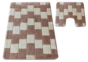 Sada koupelnových koberečků Montana Bornova XL béžová