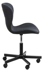 Černá kancelářská židle na kolečkách Actona Batilda