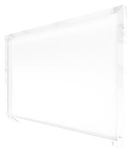 Allboards Magnetická bezrámová kovová tabule s potiskem 60 x 40 cm - bílý mramor,MB64_00035