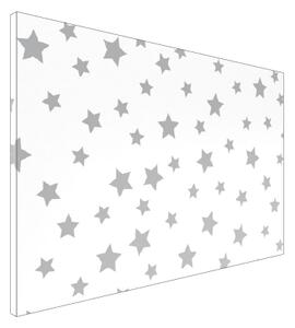 Allboards magnetická bezrámová kovová tabule s potiskem 90 x 60 cm - hvězdy,MB96_00037
