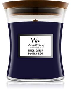 Woodwick Hinoki Dahlia vonná svíčka 275 g