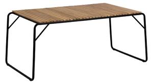 Zahradní jídelní stůl s deskou z akáciového dřeva Kave Home Yukari, 165 x 90 cm