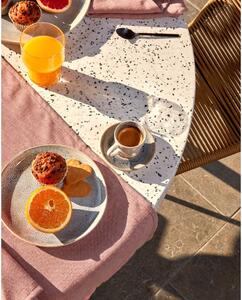 Zahradní jídelní stůl s terrazzo deskou Kave Home Shanelle, ⌀ 120 cm
