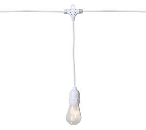 Bílý venkovní světelný LED řetěz Star Trading String, délka 3,6 m