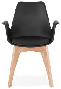 Jídelní židle Alcapone Barva: bílá/černá