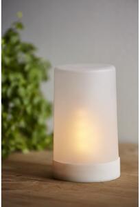 Bílá LED světelná dekorace Star Trading Flame Candle, výška 14,5 cm