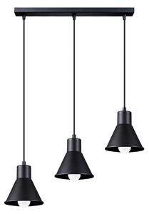 Sollux Lighting Závěsné svítidlo TALEJA 3 černé [E27]