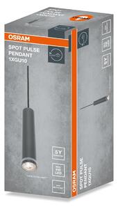 Černá Bodovka LED SPOT PULSE 1xGU10 Závěsné