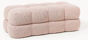 Čalouněná bouclé lavice Ellie