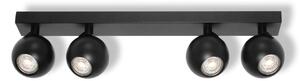 Černá Bodovka SPHERAL 4xGU10 500 mm