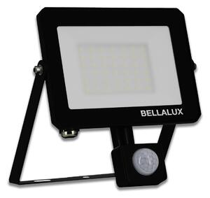Venkovní LED reflektor se senzorem VITAL, 30W, Teplá bílá, Černý