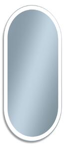 Venti Elipson zrcadlo 60x120 cm oválný s osvětlením stříbrná 5907459662399
