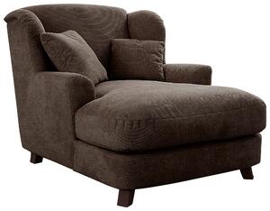 XXL KŘESLO, textil, kompozitní dřevo, tmavě hnědá Sit & More - Online Only křesla & taburety, Online Only