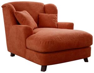 XXL KŘESLO, textil, kompozitní dřevo, terracotta Sit & More - Online Only křesla & taburety, Online Only