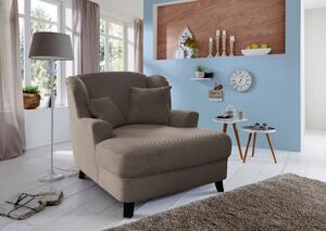 XXL KŘESLO, textil, šedohnědá Sit & More - Online Only křesla & taburety, Online Only